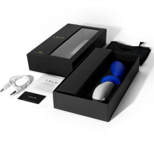 Lelo-Loki Vibratore per la prostata, Blu-Silicone, 5 velocità · Giocattoli anali (imaginea 2)