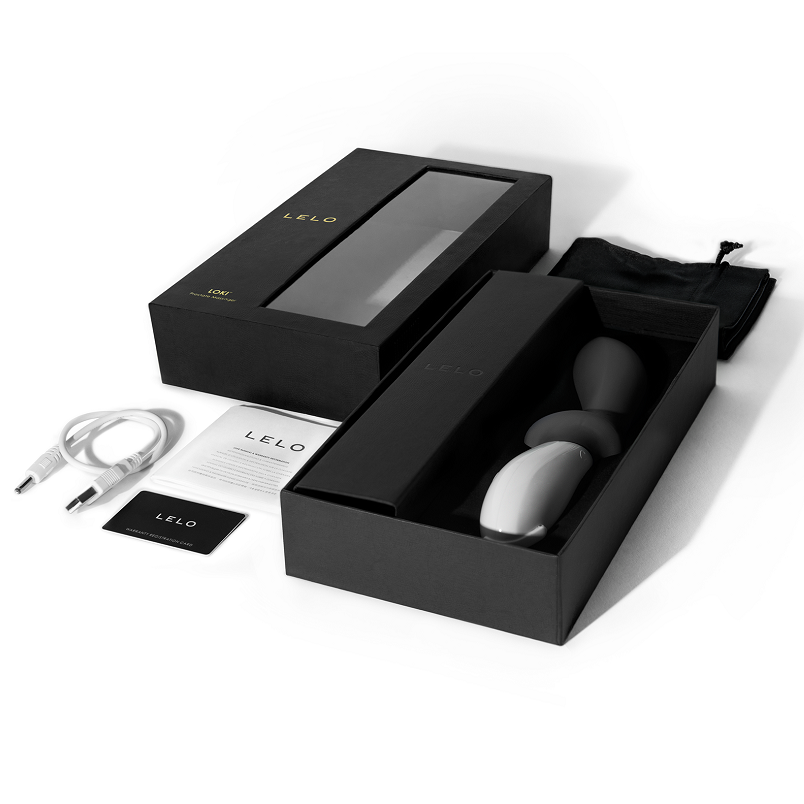 Lelo-Loki Nero Vibratore Prostatico-Silicio, 5 velocità, Ricaricabile · Giocattoli anali (immagine 2)