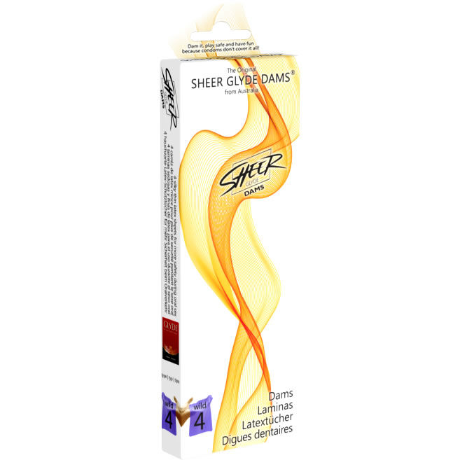 Sheer Glyde-Foglio di lattice dentale per sesso orale 2 Sheer Glyde-Foglio di lattice dentale per sesso orale · Sesso orale & Corpo (imaginea 2)