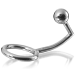 Metal Hard-Cockring con Gancio Anale Intruder 40mm · Accessori BDSM