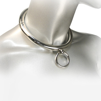 Metal Hard-Collana Bdsm con Anello 10 Cm 2 Metal Hard-Collana Bdsm con Anello 10 Cm · Bondage & Manette (imaginea 2)