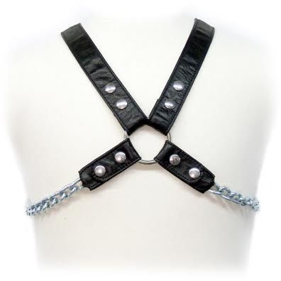 Leather Body-Imbracatura di Pelle Catena II · Accessori BDSM