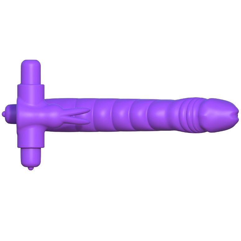 Fantasy C-ringz-Vibratore doppio silicone coniglio-acqua — PIPEDREAMS · Anelli & Guaine per pene (immagine 2)