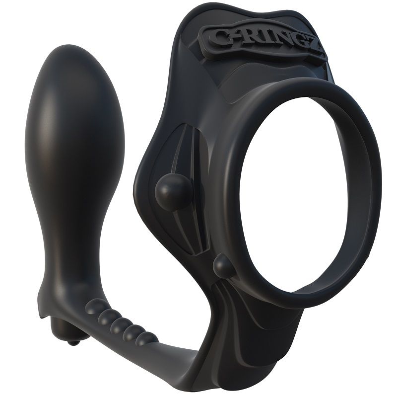 Fantasy C-ringz-Anello per Pene con Plug anale Silicone — PIPEDREAMS · Accessori BDSM