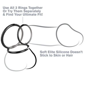 Fantasy C-ringz-Set 3 Anelli in Silicone per la Resistenza 6 Fantasy C-ringz-Set 3 Anelli in Silicone per la Resistenza — PIPEDREAMS · Anelli & Guaine per pene (imaginea 2)