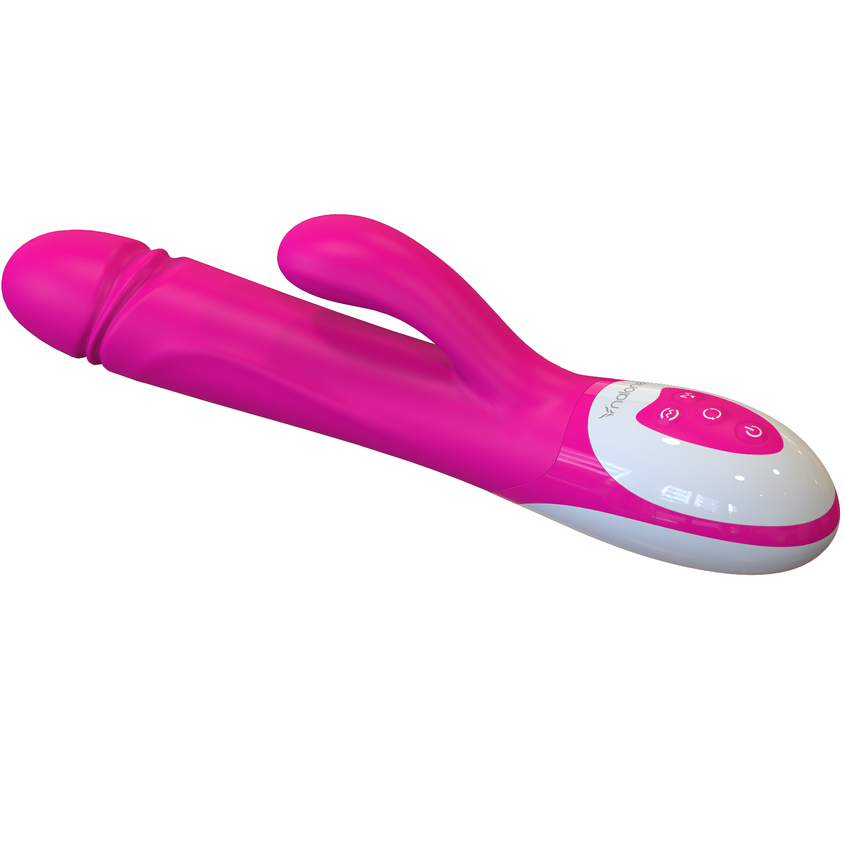 Nalone-Wave Dual Stimolatore Vibratore-Silicone, 7 velocità · Vibratori (imaginea 5)