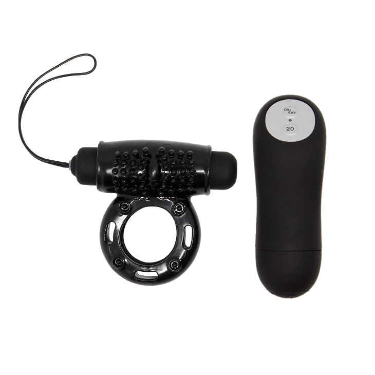 Baile For Him-Anello vibrante con telecomando Nero 20V-12 velocità 7 Baile For Him-Anello vibrante con telecomando Nero 20V-12 velocità · Anelli & Guaine per pene (imaginea 7)