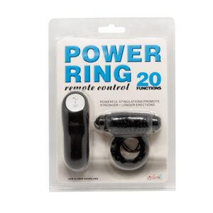 Baile For Him-Anello vibrante con telecomando Nero 20V-12 velocità · Anelli & Guaine per pene (imaginea 2)