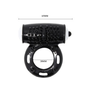 Baile For Him-Power Ring Anello Vibratore 10V-TPR, 10 velocità · Anelli & Guaine per pene (imaginea 4)