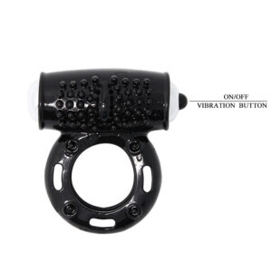 Baile For Him-Power Ring Anello Vibratore 10V-TPR, 10 velocità · Anelli & Guaine per pene (imaginea 5)