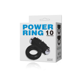Baile For Him-Power Ring Anello Vibratore 10V-TPR, 10 velocità · Anelli & Guaine per pene (imaginea 7)