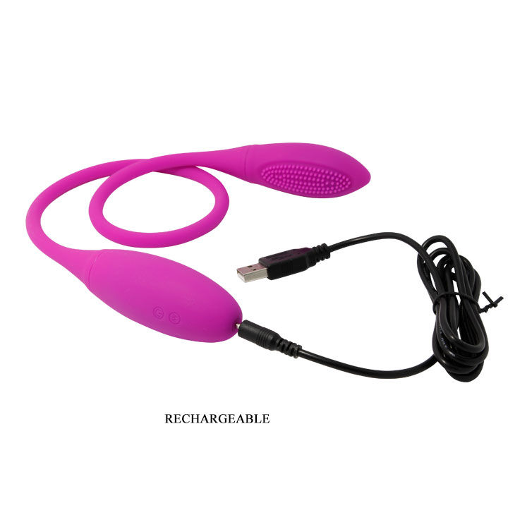 High Tech-Snaky Deluxe Vibrator 7 V-Silicone, 7 velocità 5 High Tech-Snaky Deluxe Vibrator 7 V-Silicone, 7 velocità — PRETTY LOVE · Vibratori (imaginea 5)