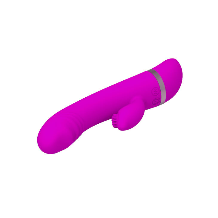 High Tech-Vibratore Flirt con Rabbit David-Silicone, 12 velocità 4 High Tech-Vibratore Flirt con Rabbit David-Silicone, 12 velocità — PRETTY LOVE · Vibratori (imaginea 4)