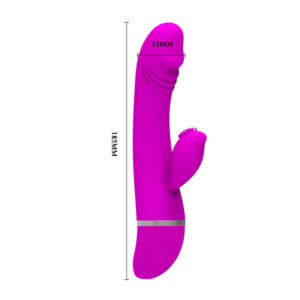 High Tech-Vibratore Flirt con Rabbit David-Silicone, 12 velocità 13 High Tech-Vibratore Flirt con Rabbit David-Silicone, 12 velocità — PRETTY LOVE · Vibratori (imaginea 5)