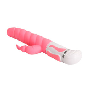 High Tech-Smart Steven Rabbit Rosa-Silicone, 12 velocità, Silenziosi — PRETTY LOVE · Vibratori (imaginea 2)
