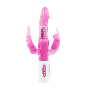 Baile Rotations-Pretty Bunny Triplo Vibratore Rotatore-12 velocità · Vibratori (imaginea 2)