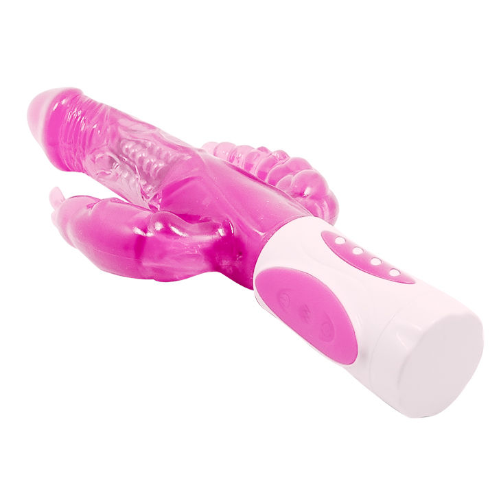 Baile Rotations-Pretty Bunny Triplo Vibratore Rotatore-12 velocità · Vibratori (imaginea 4)