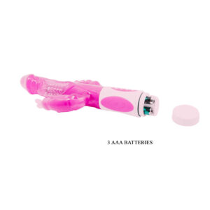 Baile Rotations-Pretty Bunny Triplo Vibratore Rotatore-12 velocità · Vibratori (imaginea 7)