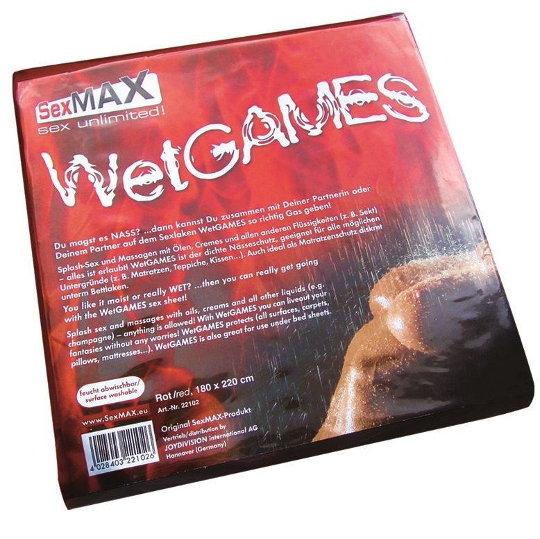 Joydivision Sexmax-Wetgames Lenzuola Sesso Bianco-Latex 2 Joydivision Sexmax-Wetgames Lenzuola Sesso Bianco-Latex · Biancheria da letto (imaginea 2)