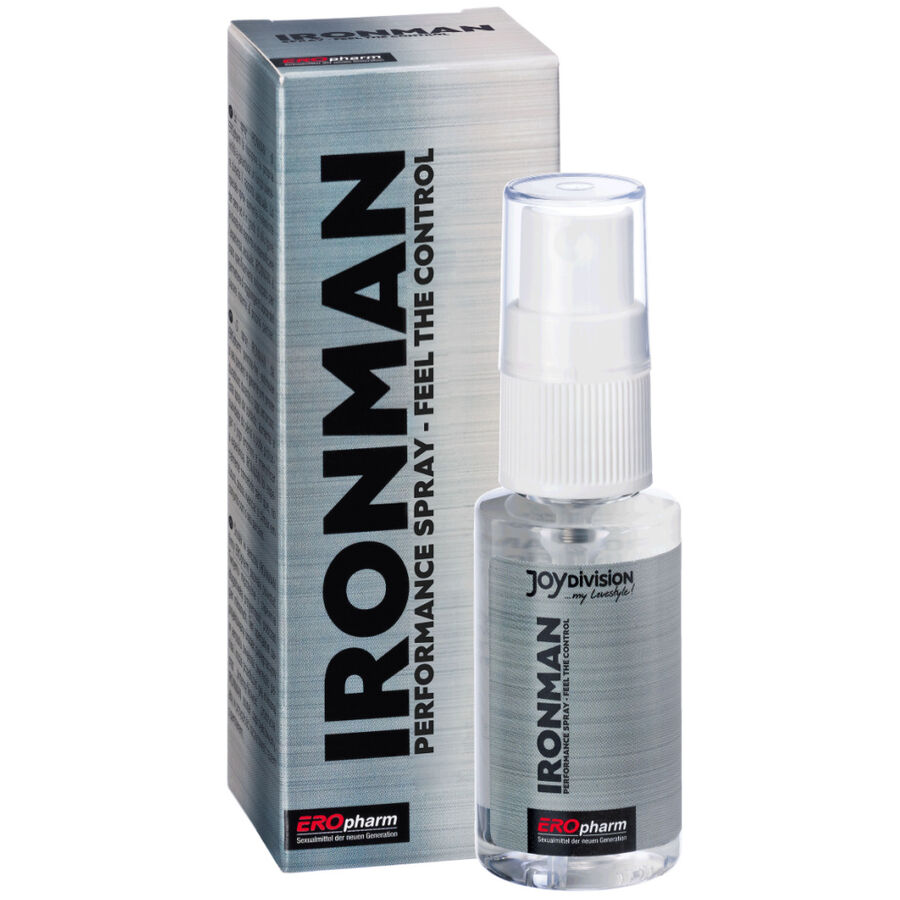 Joydivision Eropharm-Ironman Spray Performance per gli uomini · Afrodisiaci uomo