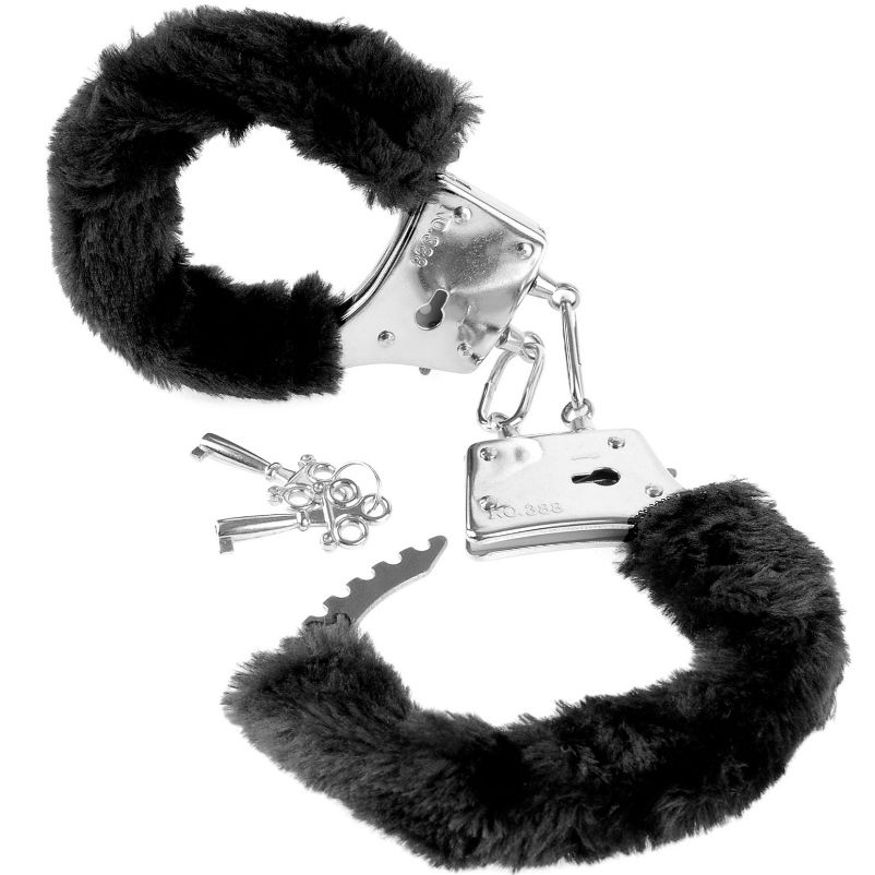 Fetish Fantasy Series-Polsini Soffice Nero — PIPEDREAMS · Bondage & Manette (immagine 2)