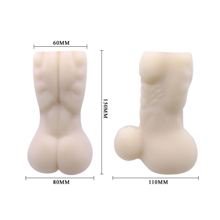 Baile For Him-Back Spirit Mens Mini Masturbatore-TPR · Vibratori (imaginea 5)