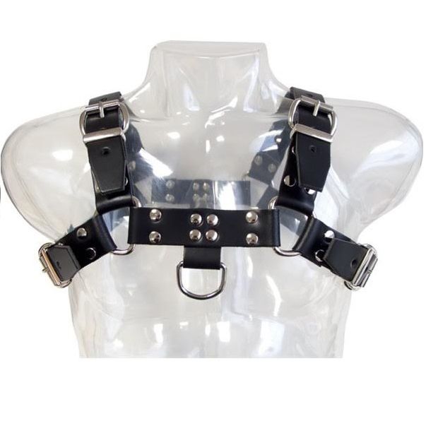 Leather Body-Imbracatura di Pelle con Catene III 3 Leather Body-Imbracatura di Pelle con Catene III · Accessori BDSM (imaginea 3)