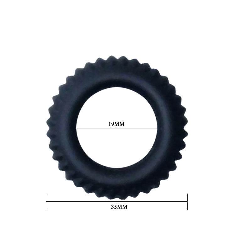 Baile For Him-Titanio Cockring Nero 1.9 Cm-Silicone 4 Baile For Him-Titanio Cockring Nero 1.9 Cm-Silicone · Anelli & Guaine per pene (imaginea 4)