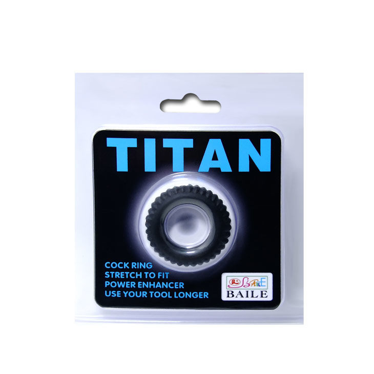 Baile For Him-Titanio Cockring Nero 1.9 Cm-Silicone 5 Baile For Him-Titanio Cockring Nero 1.9 Cm-Silicone · Anelli & Guaine per pene (imaginea 5)