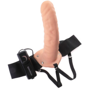 Fetish Fantasy Series-Strap-on Vibratore tubolare 19 cm Marrone 8 Fetish Fantasy Series-Strap-on Vibratore tubolare 19 cm Marrone — PIPEDREAMS · Anelli & Guaine per pene (imaginea 3)