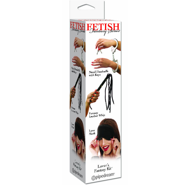 Fetish Fantasy Series-Kit di fantasia per gli amanti della pelle ecologica 1 Fetish Fantasy Series-Kit di fantasia per gli amanti della pelle ecologica — PIPEDREAMS · Bondage & Manette