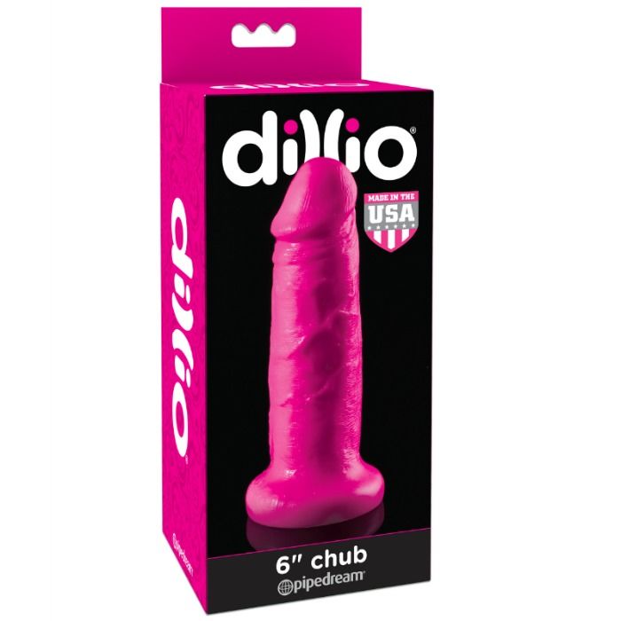 Dillio-Dildo Chub Rosa 15,2 cm con Ventosa 4 Dillio-Dildo Chub Rosa 15,2 cm con Ventosa — PIPEDREAMS · Dildo & Stimolatori (imaginea 4)