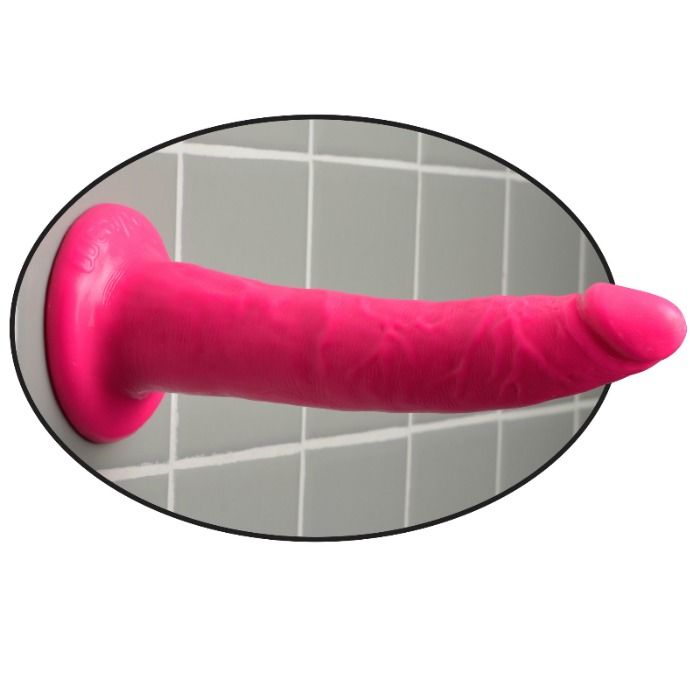 Dillio-Dildo Rosa 17,8 cm con Ventosa 3 Dillio-Dildo Rosa 17,8 cm con Ventosa — PIPEDREAMS · Dildo & Stimolatori (imaginea 3)
