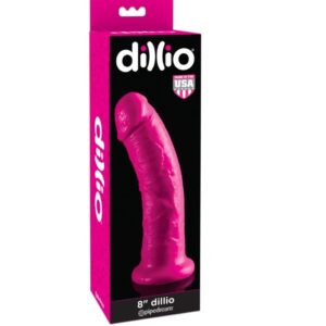 Dillio-Dildo Rosa 20,3 cm con Ventosa — PIPEDREAMS · Dildo & Stimolatori (immagine 4)