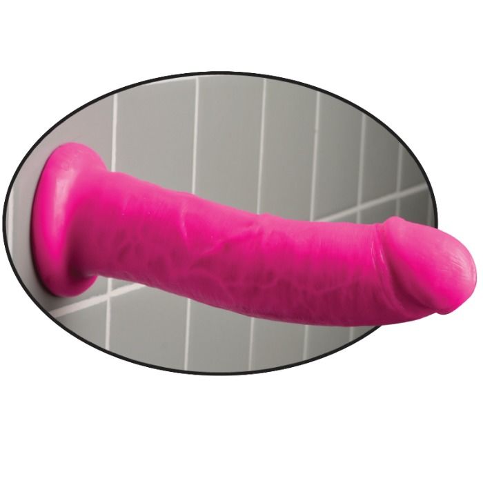 Dillio-Dildo Rosa 20,3 cm con Ventosa — PIPEDREAMS · Dildo & Stimolatori (immagine 3)