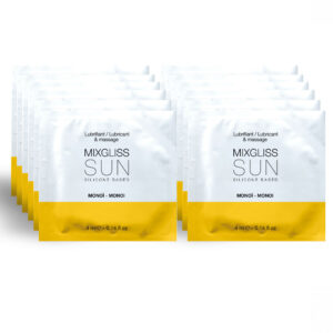 Mixgliss-Lubrifiant pe Bază de Silicon, Aromă Monoi, 12 Doze · Lubrifiant