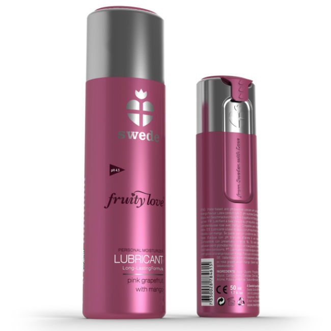Swede-Fruity Love Lubrificante Pomodoro Rosa con Mango-100 ml 1 Swede-Fruity Love Lubrificante Pomodoro Rosa con Mango-100 ml · Lubrificanti