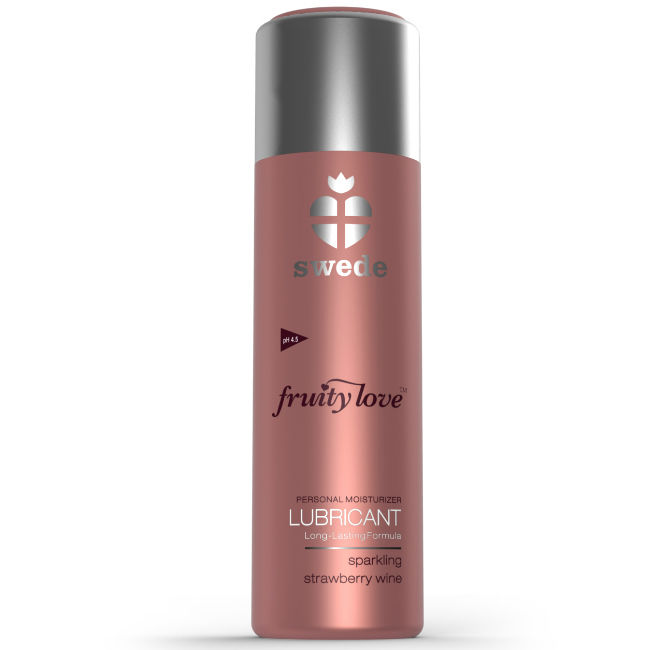 Swede-Fruity Love Lubrificante Vino Spumante Fragole 100 Ml · Lubrificanti (immagine 2)