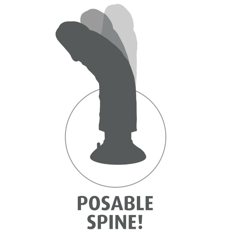 King Cock-Vibratore Realist 15,2 cm con Ventosa 2 King Cock-Vibratore Realist 15,2 cm con Ventosa — PIPEDREAMS · Vibratori (imaginea 2)