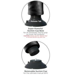 King Cock-Vibratore realistico con testicoli Nero 23 cm — PIPEDREAMS · Vibratori (imaginea 2)