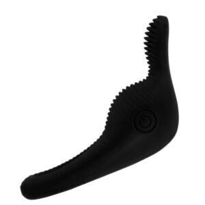 For Him-Thimble Anello Vibratore Nero-Silicone 11 For Him-Thimble Anello Vibratore Nero-Silicone — PRETTY LOVE · Anelli & Guaine per pene (imaginea 3)