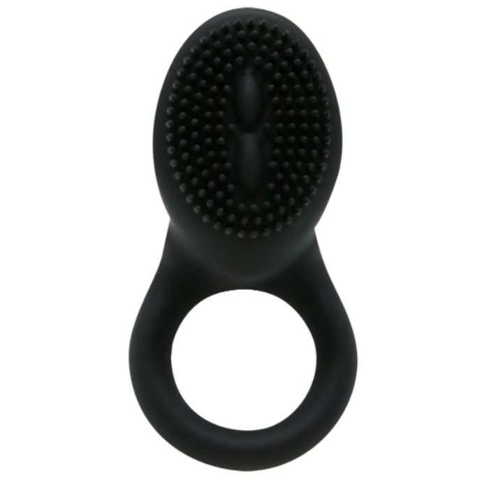For Him-Cobra Anello Vibratore Nero-Silicone — PRETTY LOVE · Anelli & Guaine per pene (immagine 2)