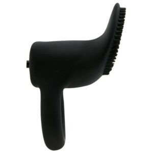 For Him-Cobra Anello Vibratore Nero-Silicone — PRETTY LOVE · Anelli & Guaine per pene (immagine 3)