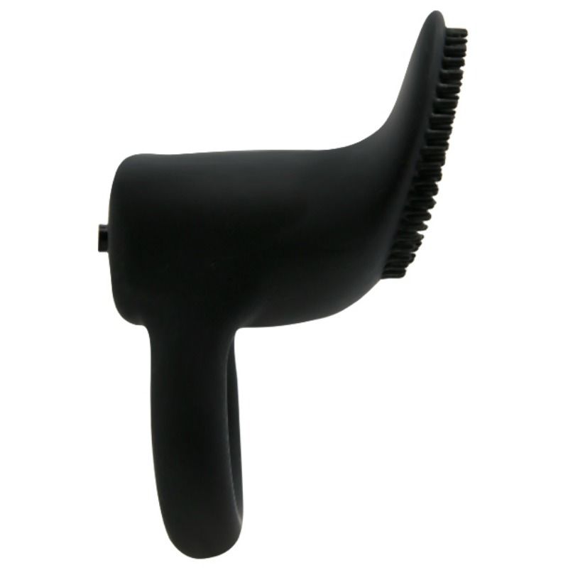 For Him-Cobra Anello Vibratore Nero-Silicone — PRETTY LOVE · Anelli & Guaine per pene (immagine 3)