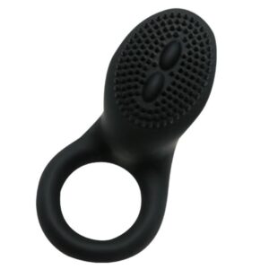 For Him-Cobra Anello Vibratore Nero-Silicone — PRETTY LOVE · Anelli & Guaine per pene (immagine 4)
