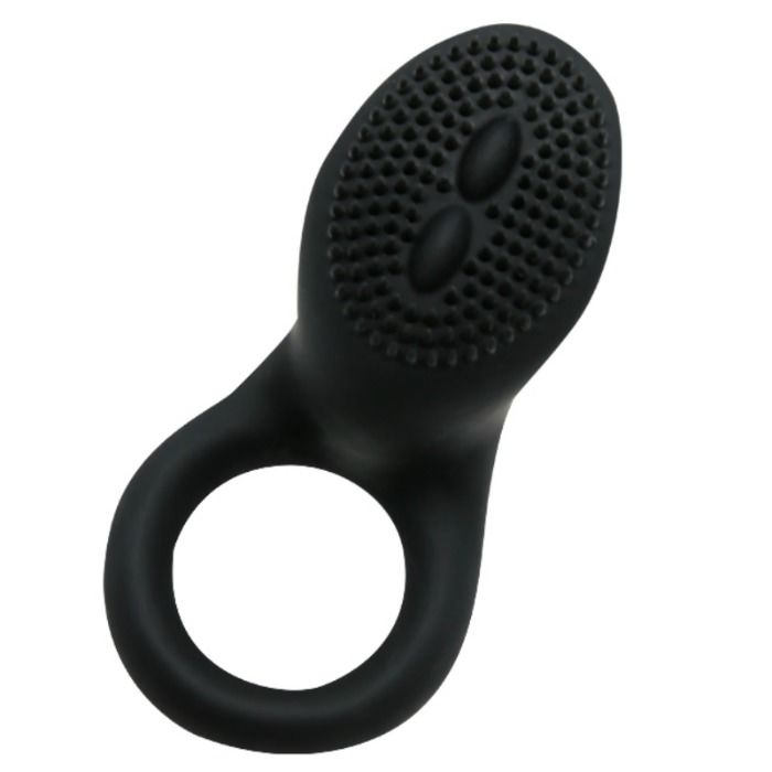 For Him-Cobra Anello Vibratore Nero-Silicone — PRETTY LOVE · Anelli & Guaine per pene (immagine 4)