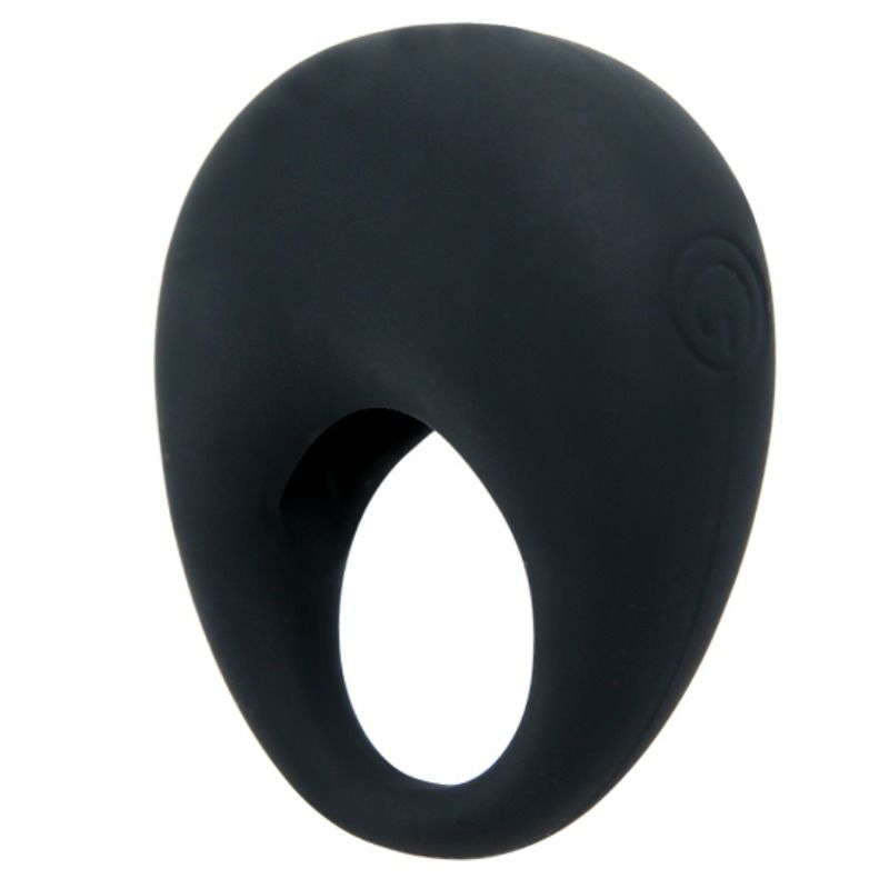 For Him-Trap Anello Vibratore Nero-Silicone