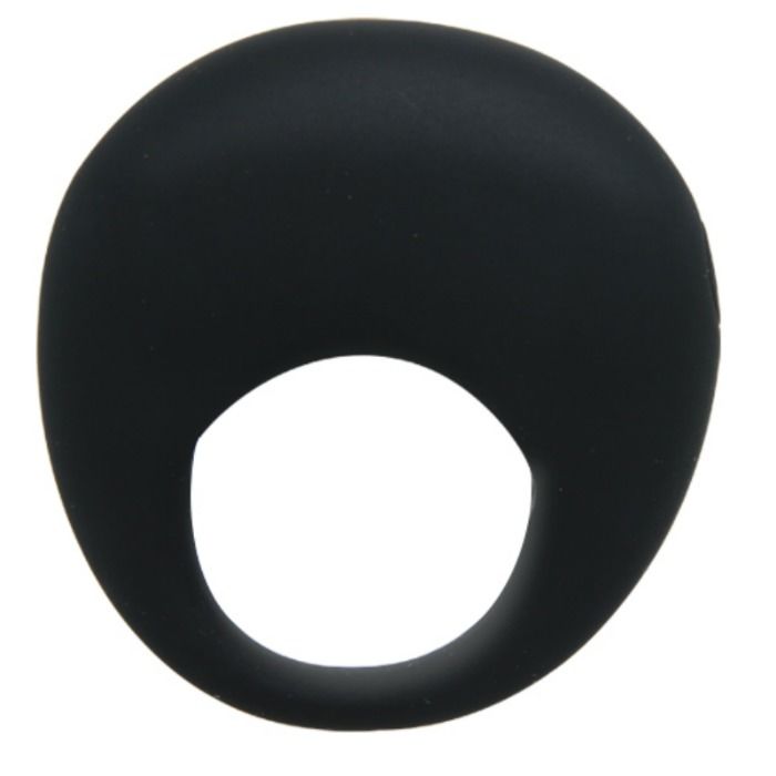 For Him-Trap Anello Vibratore Nero-Silicone — PRETTY LOVE · Anelli & Guaine per pene (immagine 2)
