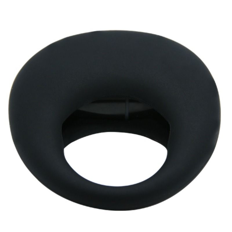 For Him-Trap Anello Vibratore Nero-Silicone — PRETTY LOVE · Anelli & Guaine per pene (immagine 4)