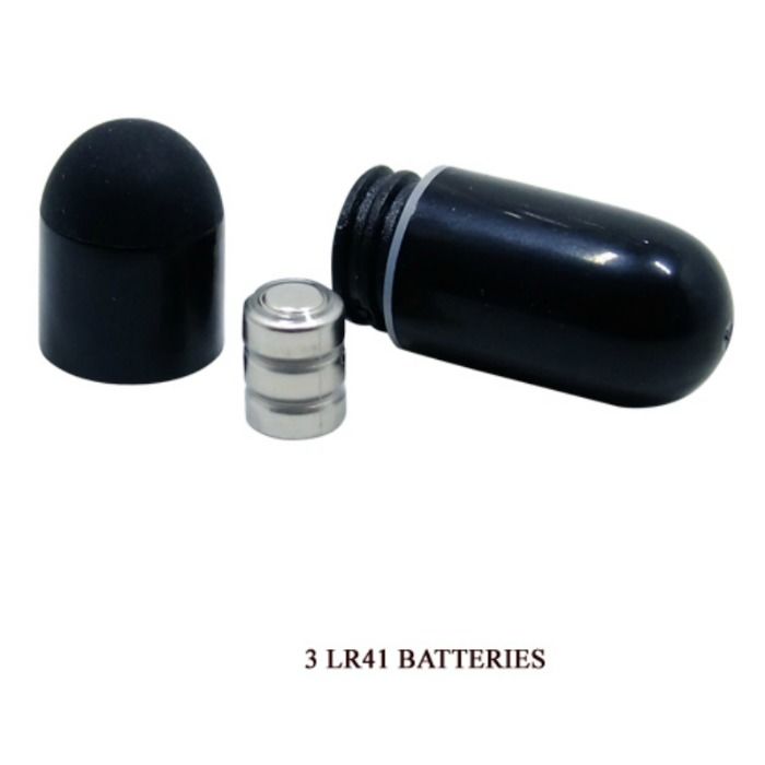 For Him-Trap Anello Vibratore Nero-Silicone — PRETTY LOVE · Anelli & Guaine per pene (immagine 7)